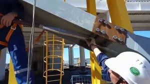 Натежиние высокопрочных болтов.