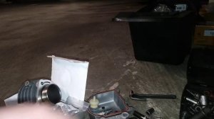 Хорс 051 замена цпг на 47мм и замена головы на 100куб