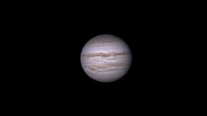 Jupiter forgása. - Skywatcher 114/900 Newton.