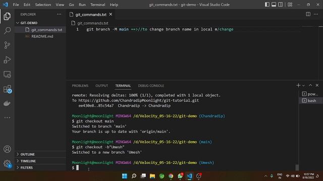 basic git commands смотреть онлайн
