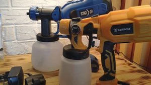 ЗАБУДЬТЕ ПРО ПРОВОДА И ШЛАНГИ ПРИ ПОКРАСКЕ. Краскопульт PROSTORMER SPRAY GUN инновации уже сегодня