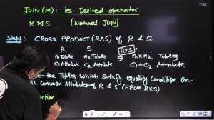 Database Management System 27 | Relational Algebra- 2 | CS & IT | GATE 2024 Series