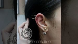 Пирсинг хряща уха