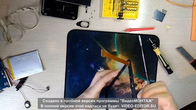 Ремонт планшета SUPRA M749 смотреть онлайн