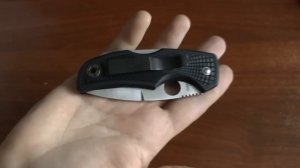 Spyderco Native CPM-440V. Распаковка.