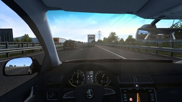 Iași to Košice at high speed | Night Drive | Skoda Superb | ETS2 #13 смотреть онлайн