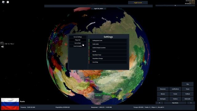 Roblox Rise Of Nations VIP Server (2023-2025 )| RON | Roblox | смотреть онлайн