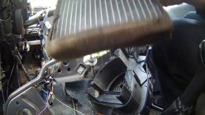 Daewoo Matiz 1.0 л с кондиционером, как снять печку?