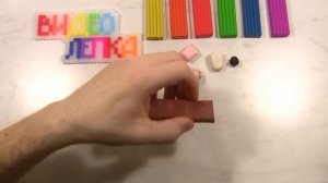 ОБЕЗЬЯНА - Лепим из пластилина | Видео Лепка