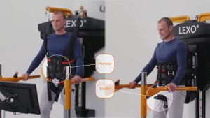 Роботизированный тренажер для восстановления навыков ходьбы LEXO