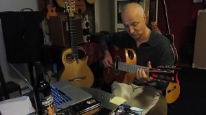 Carlos "VICENTE Double" in Andalusian Guitars Flamenca