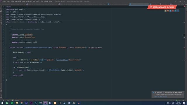 Laravel API Socialite | Laravel API REST com login social