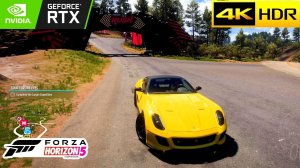 Forza Horizon 5 | Ferrari 599 GTO | Logitech G25 | RTX 3060 | 4K 60 FPS | Gameplay