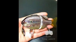 Копия Джэркбейта -Imakatsu Gillroid Bootstail Swimbait с Алиэкспресс