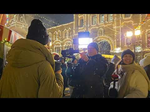 Москва -20   Новогодняя ярмарка на Красной площади