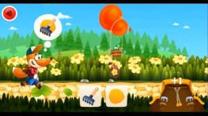 Путешествия Лисенка Тима/Tim the Fox Travel развивающий мультик игра