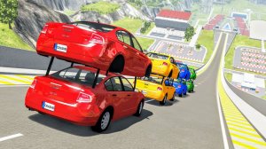 Эпические прыжки на высокой скорости – BeamNG Drive