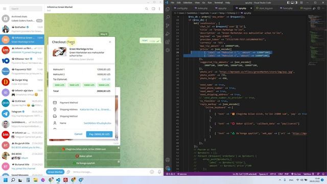 6.1 How to create a telegram bot using payments with PHP, Full course of the Telegram bot API смотреть онлайн