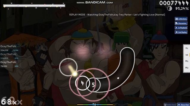 Let's Fighting Love // Osu! beatmap // FC смотреть онлайн