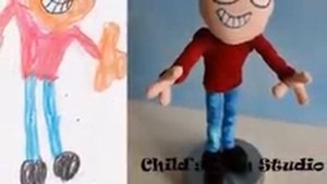 Мягкие игрушки по рисункам детей, часть 1