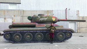 Надувной танк  Т-34