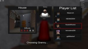 НОВАЯ ОНЛАЙН ГРЕННИ В РЕАЛЬНОЙ ЖИЗНИ В РОБЛОКС НУБИК ИГРАЕТ В ROBLOX GRANNY ONLINE МУЛЬТИК