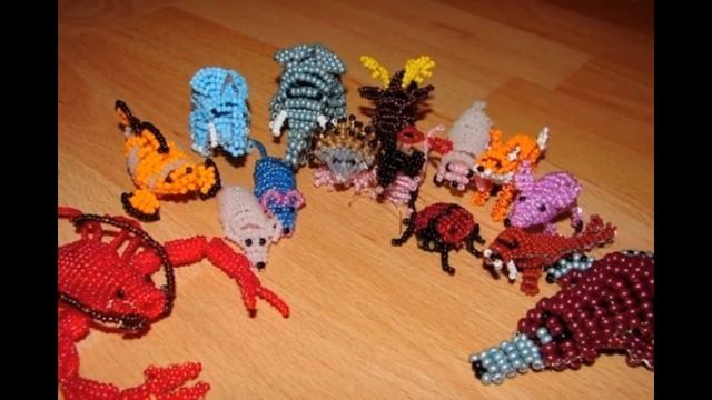 Поделки из бисера своими руками смотреть онлайн