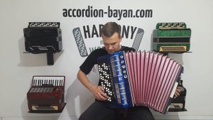 Russian Button accordion Orfey II Original Concert Accordion Баян Орфей 2