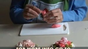 Pat s Cake Decorating Tips   How to make a fondant rose