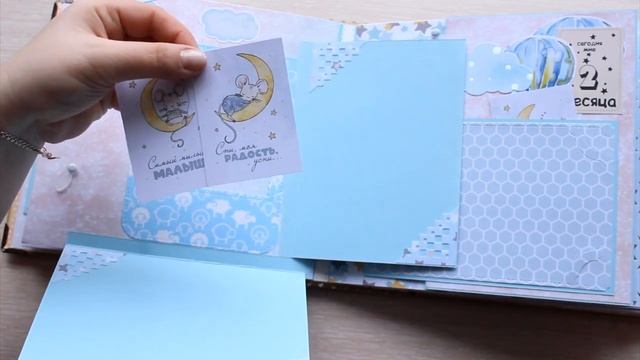 СКРАПБУКИНГ_ФОТОАЛЬБОМ 20_20 см_DIY albumTutorialHow to make a photo album.mp4 смотреть онлайн
