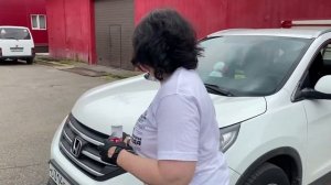 Как поменять лампу H11 на Honda CR-V