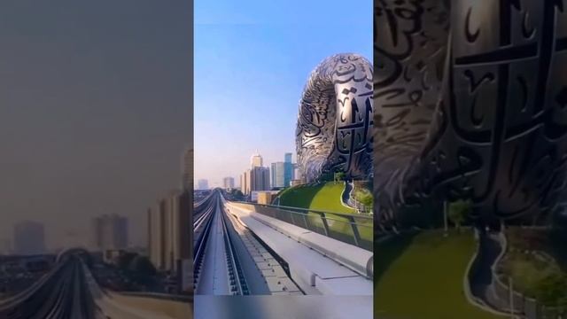 Dubai metro | Dubai Museum of the future #shorts #dubaimetro #dubai #trend #viral #expo2020  #metro