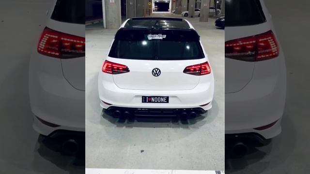 GOLF 7 R LOUD EXHAUST MODE