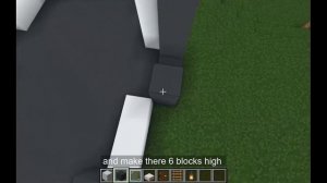 How to build a Black & White House Minecraft