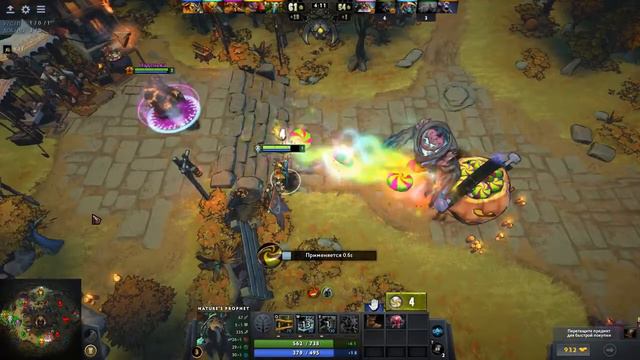 | Dire Tide | Dota 2 | Обзор | Нарезка | Симулятор сборки конфет | смотреть онлайн