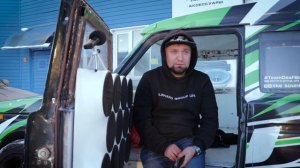 Самая громкая Нива TeamDeafBonce или тюнинг автозвуком за 2500 000 рублей