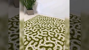 Очень красивые коврики из шнура ручной работы.