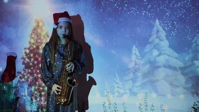Джингл белс саксофон