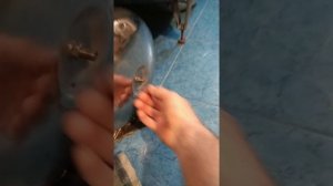 Замена груши на насосной станции, лопнула груша.