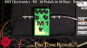 AMT Electronics M1 (Marshall JCM-800) Pedal PreAmp 30 Pedals Day #8 NAMM 2011 '11 M-1