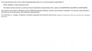 STOP: c000021a {Fatal System Error} The initial session process