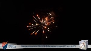Батарея салютов PKU924 Лебединое озеро (25 зар. 0,8)