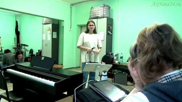 Проф. переподготовка. Эстрадное пение. Любовь уставших лебедей. Дыхание. Динамика во фразе. Триоль.