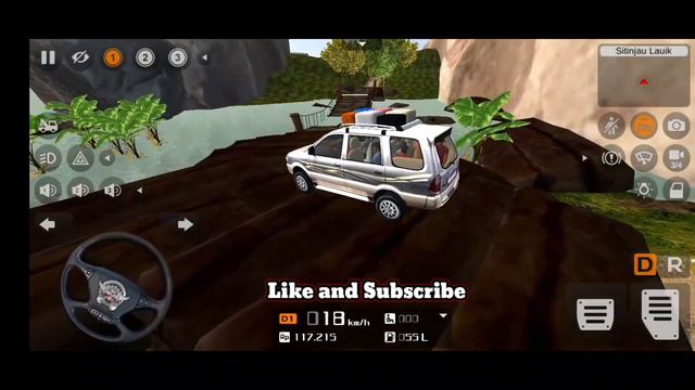 Tavera Car Mod Bus Simulator Indonesia | Tavera Car Mod Bussid Android Gameplay Video