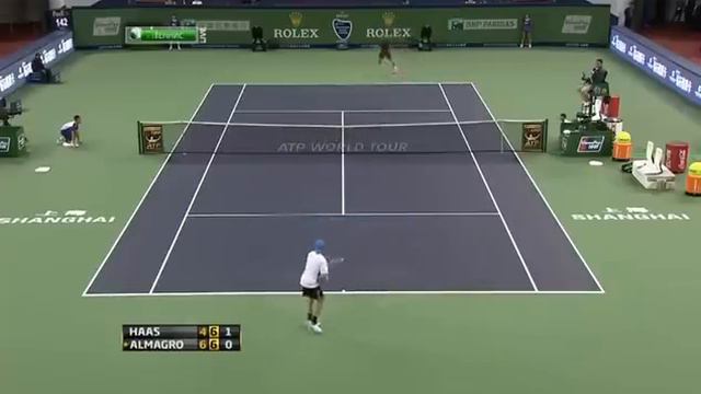Haas vs Almagro Shanghai 2012 1R (Short Highlights) смотреть онлайн