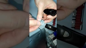 Замена батарейки ключа Ford Mondeo 4 changing battery 2032