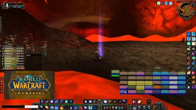 Рейд Огненные Недра / WoW Classic / Фрост маг смотреть онлайн