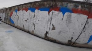 Graffiti patrol pART52 .Graffiti on ice