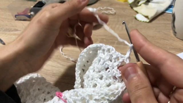 Летняя Майка крючком #футболкакрючком
