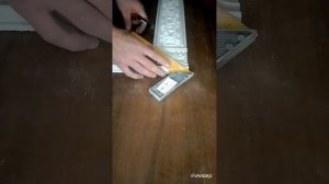 Подрезка фриза потолочного плинтуса, багета